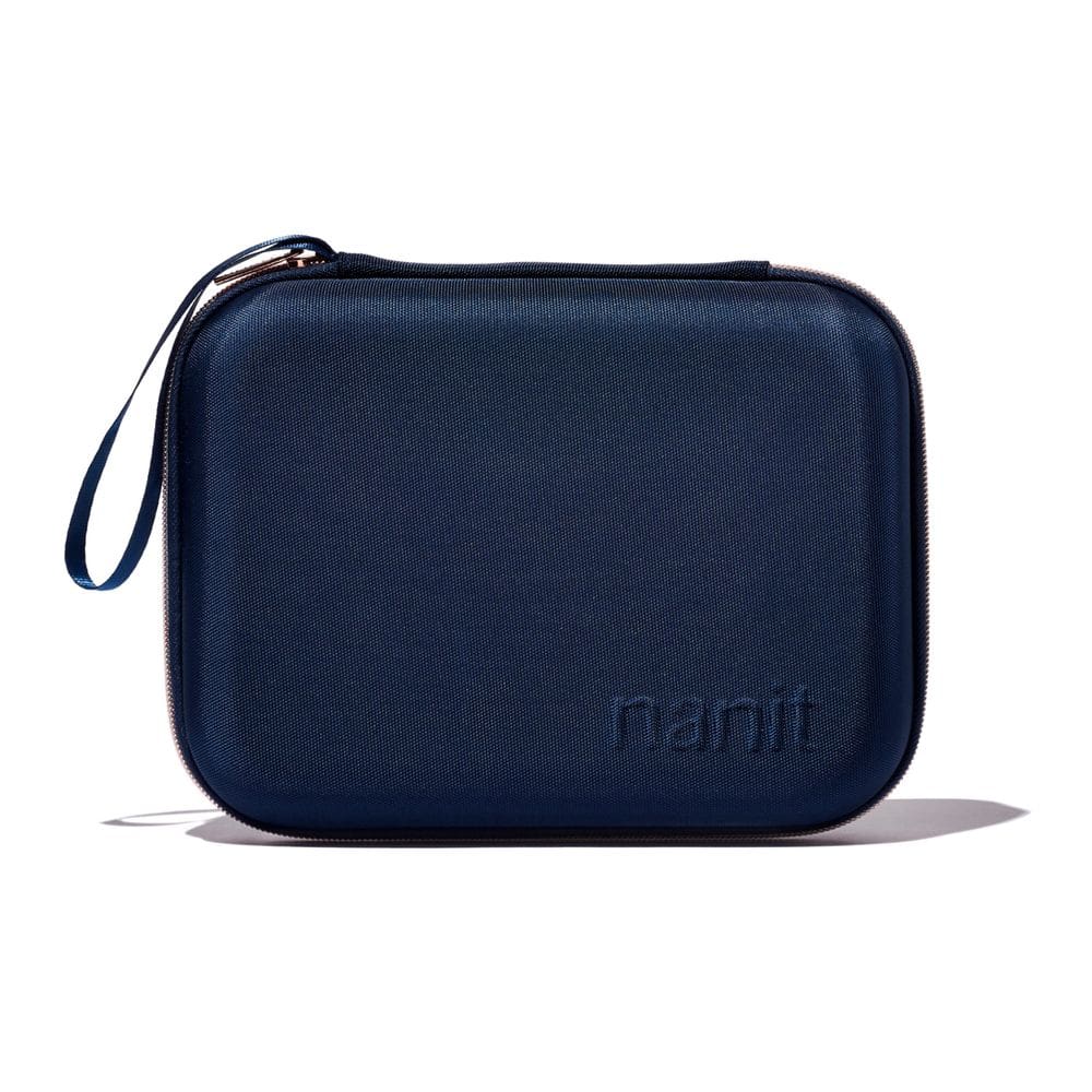 Estojo de viagem Nanit Pro Baby Monitor com suporte múltiplo azul