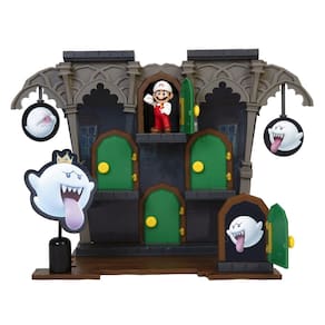 Bonecos de ação Toy Nintendo SUPER MARIO Deluxe Boo Mansion