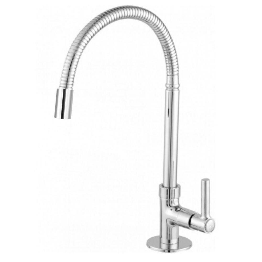 Torneira Gourmet Mesa 1 Jato Flexível Cromado - 0,530kg