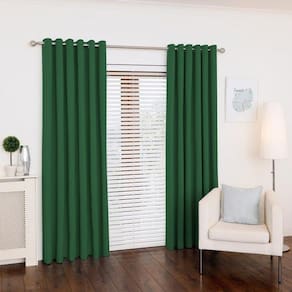Cortina Verde-Bandeira Sala Quarto 300X180 - Fabritex
