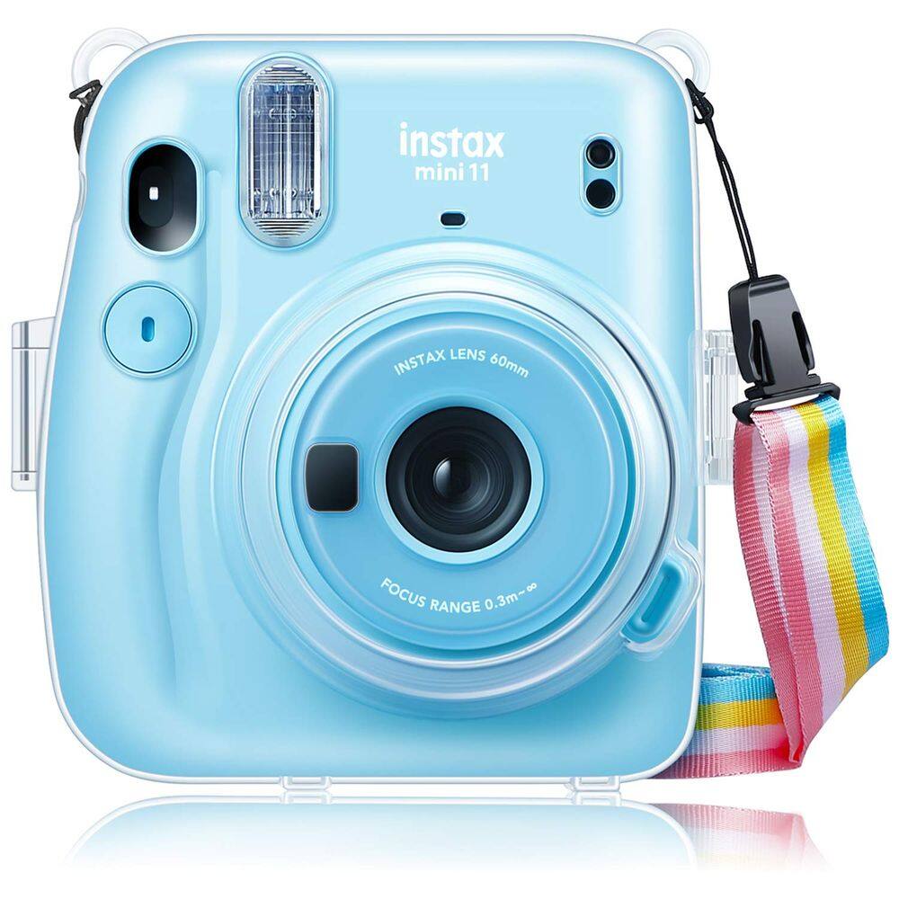 Capa protetora transparente para câmera Fujifilm Instax Mini 11