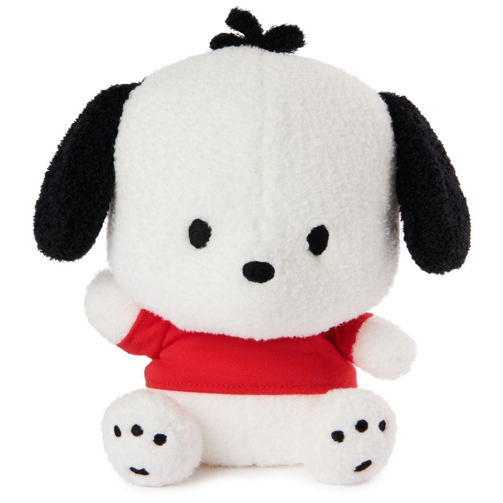 Brinquedo de pelúcia GUND Sanrio Pochacco Puppy branco/vermelho 15cm