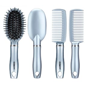 Conjunto de escovas de cabelo Comb and Travel Conair Detangle & Style