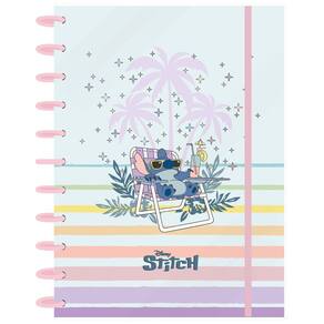 Caderno Capa Dura 01x1 Disco Foroni Stitch 80 Folhas 3370649