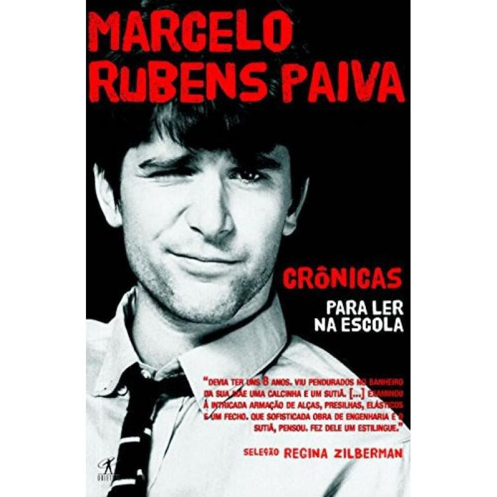 Livro Cronicas Para Ler Na Escola - Marcelo Rubens Paiva