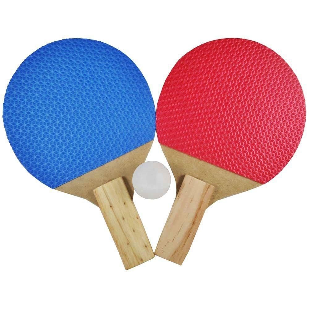Kit Tenis De Mesa Acate 2 Raquetes + 1 Bola
