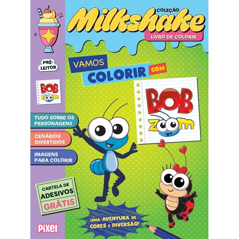 Vamos colorir com Bob Zoom