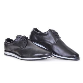 Sapato Social Masculino Com Cadarço Bico Redondo Esporte Fino Solado Borracha Elegante Trabalho