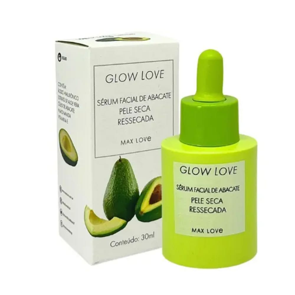 Sérum Facial Glow Love Abacate - Max Love