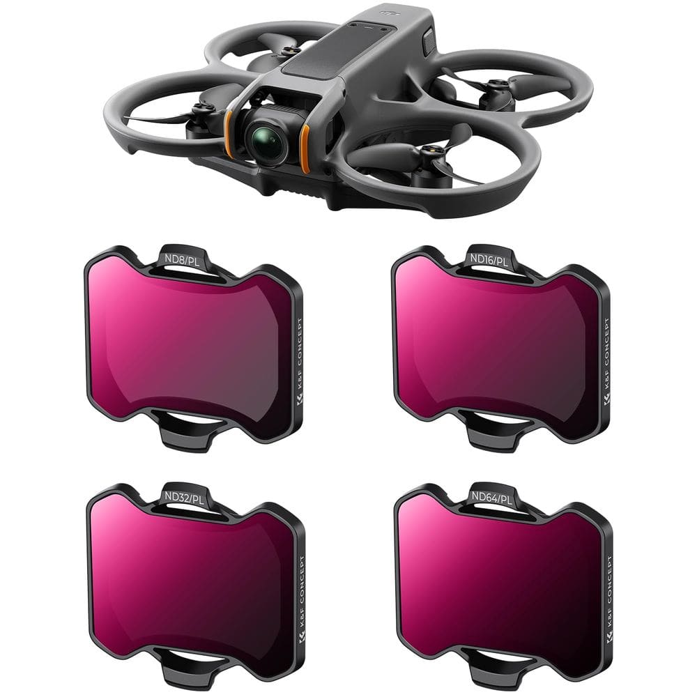 Conjunto de filtros ND/PL K&F Concept compatível com DJI Avata 2