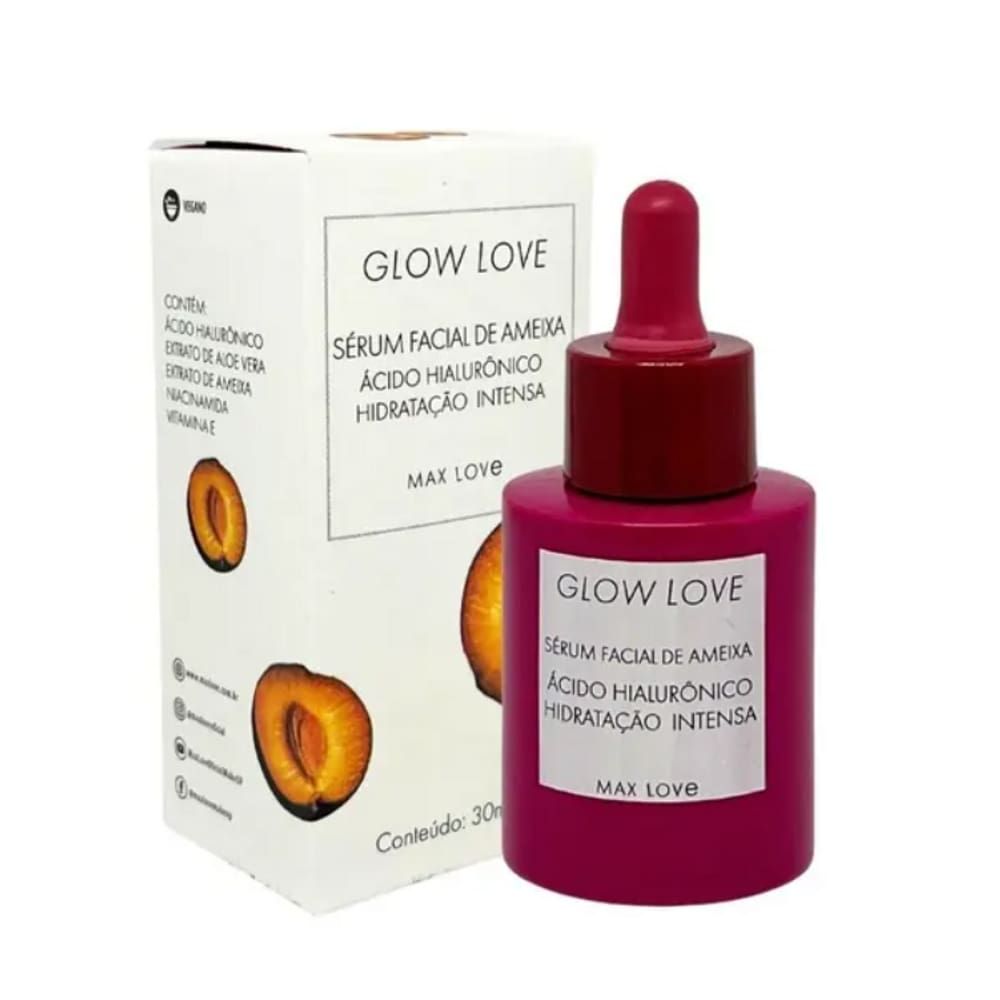 Sérum Facial Glow Love Ameixa - Max Love