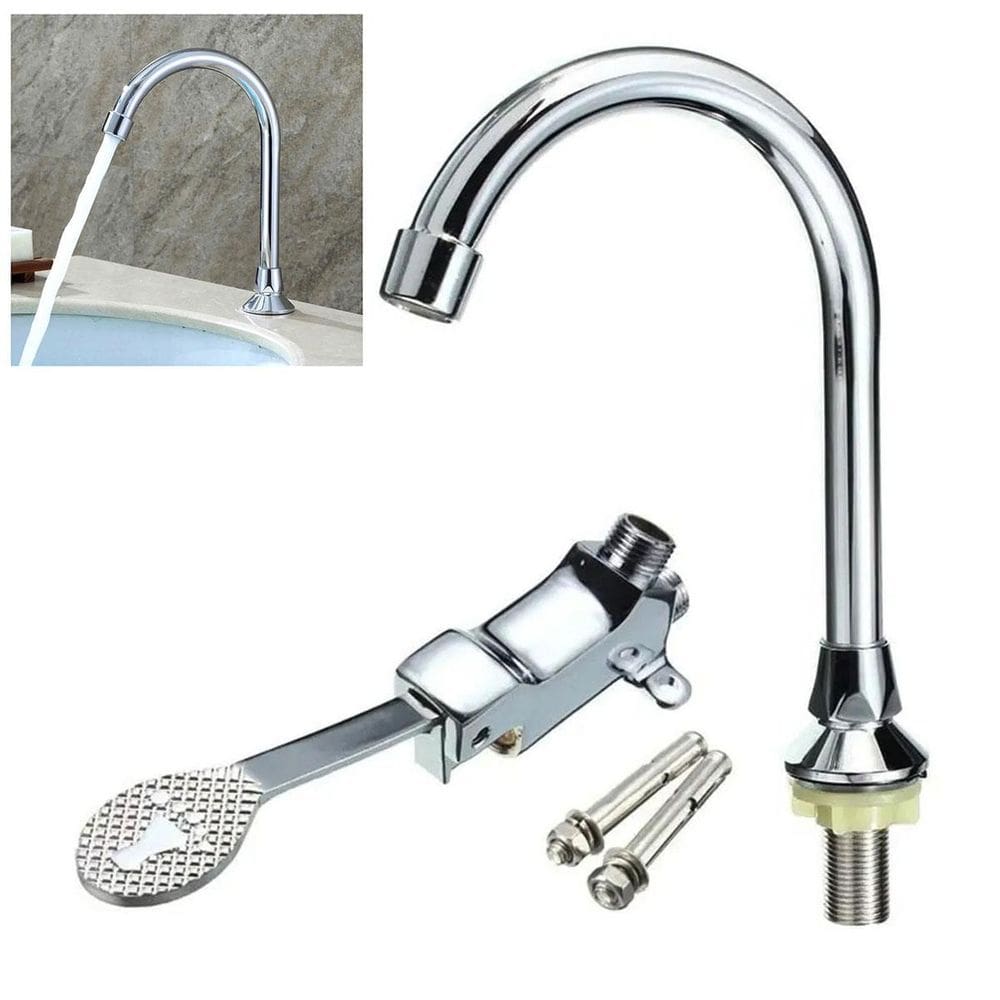 Torneira Valvula Pedal Acionamento Sem Maos Hospital