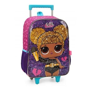 Mochila De Rodinhas Lol Surprise Roxo Luxcel