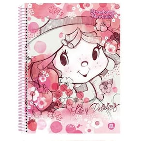 Caderno Colegial 160Fls 10Mat Moranguinho Capa 4 - Animativa