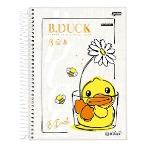 Caderno Univ. 240 Fls. 15 Matérias B.Duck Capa 2 - Jandaia