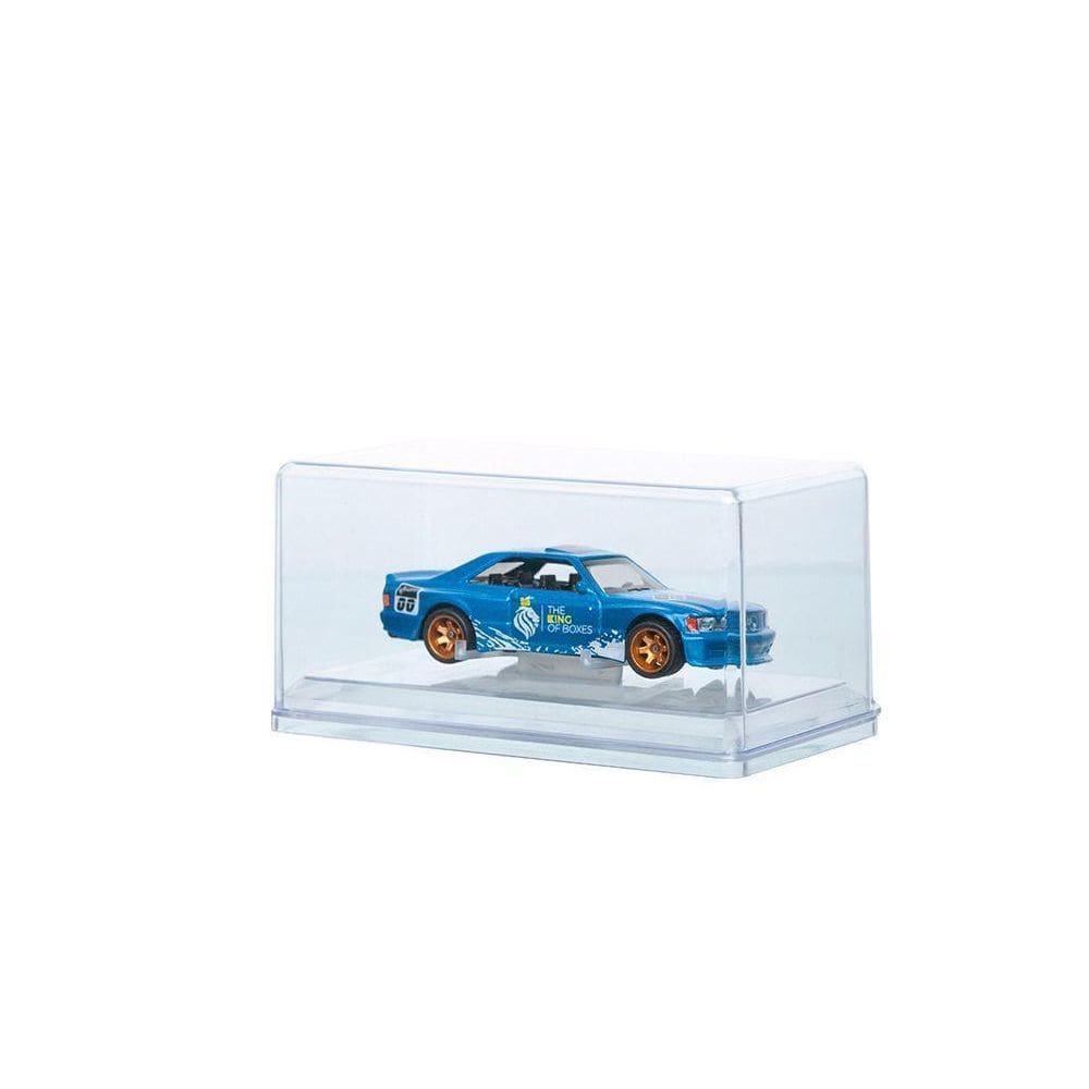 Case Carrinhos Escala 1:64 Transparente Tkb-0002-2 The King