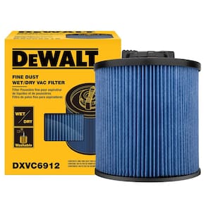 Compre filtros de aspiração de substituição DEWALT para aspirador de pó seco e úmido de 23-60 L