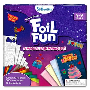 Conjunto de atividades de arte e artesanato Skillmatics Foil Fun Card Making