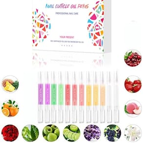 Caneta de óleo para cutículas SULLMAR Sweet Almond Nail Growth Serum x12