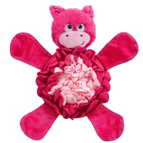 Tapete de Pelúcia Snuffle Palz Brinquedo de Fuçar Quebra-Cabeça Recheável Interativo Para Cães - PORCO