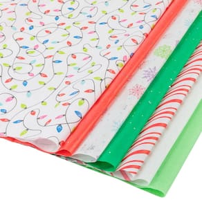 Papel de seda Plum Designs Christmas 100 folhas 50x50cm