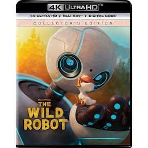 Edição de colecionador The Wild Robot 4K Ultra HD + Blu-ray