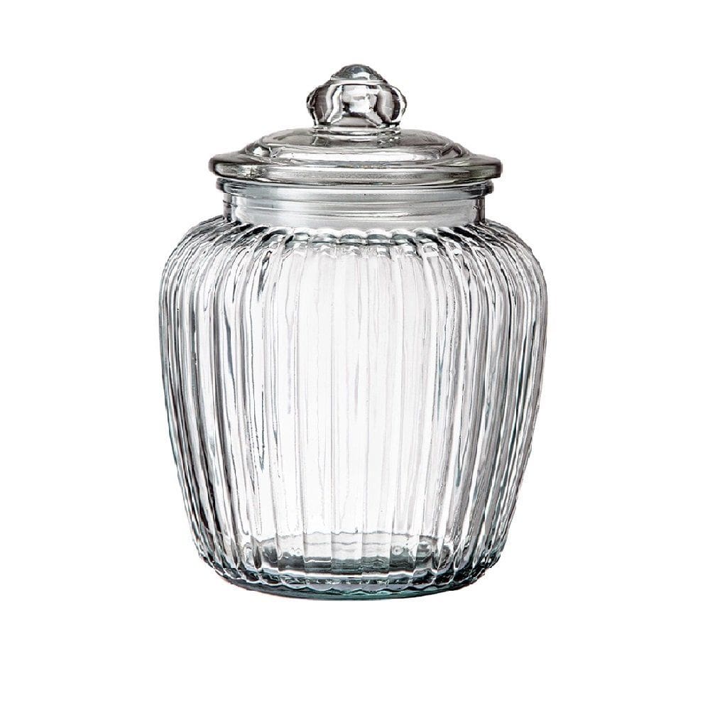 Pote de Vidro Porta Mantimentos com Tampa Vedação Hermética - 600ML