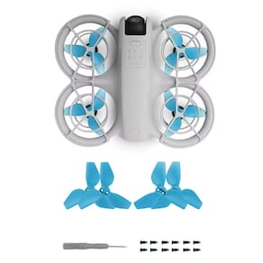 Hélices FSIDIWT para DJI Neo Drone (4 unidades) - azul