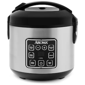 Panela Elétrica de Arroz, 1 L, 450W, preto, 110v, AROMA HOUSEWARES ARC 914SBD, Preto