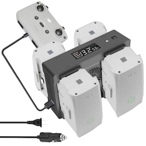 Carregador Hanatora Air 2S, Mavic Air 2 com parede e carro para DJI Air 2S, Mavic Air