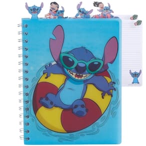 Caderno de diário com designs inovadores Disney Lilo e Stitch