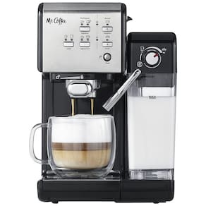 Cafeteira Elétrica Expresso 19 Bar, 1040W, 650 mL, MR. COFFEE BVMC EM6701SS, Cinza