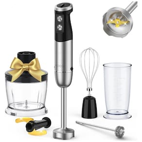 Mixer com 9 Velocidades e Acessórios, Aço Inoxidável, 800W, 110v, KOIOS HA0711, Prateado