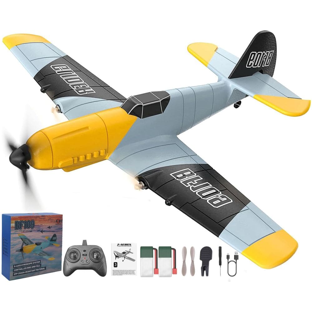 Avião RC OMNANGO BF-109, avião 3CH com estabilização Xpilot