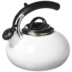 Chaleira 2 Litros Em Aço Inoxidável Alça Ergonômica Lavadora de Pratos Cor Branca, CUISINART CTK EOS15W, Branco