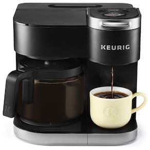 Cafeteira Elétrica Keurig K Duo, 12 Xícaras, Preto 110V