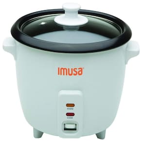 IMUSA Panela Elétrica de Arroz, 1,4 L, 400 W, 110V, branca