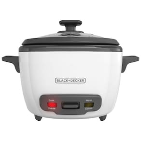 RC506 Panela Elétrica de Arroz e Vapor, 16 Xíc. 8 não cozidas, 110v, BLACKDECKER RC516, Branco
