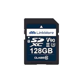 Cartão SD LinkMore XV29 128GB SDXC UHS-II C10 U3 V90 4K 8K