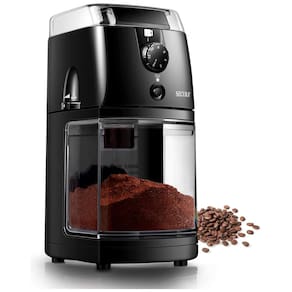 Moedor de Grãos de Café, 2 12 Xícaras, 110v, SECURA 903B 2YN, Preto