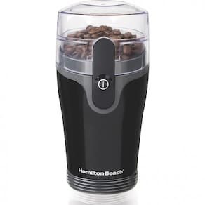 Moedor de Café, Grãos Elétrico Hamilton Beach 80335R Silenciosa Com Moedor Lâminas de Aço Inoxidável