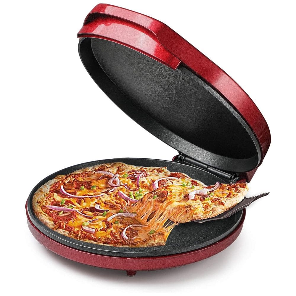 Pizza Maker com temperatura variável, vermelho, BETTY CROCKER BC 4958CR, Vermelho
