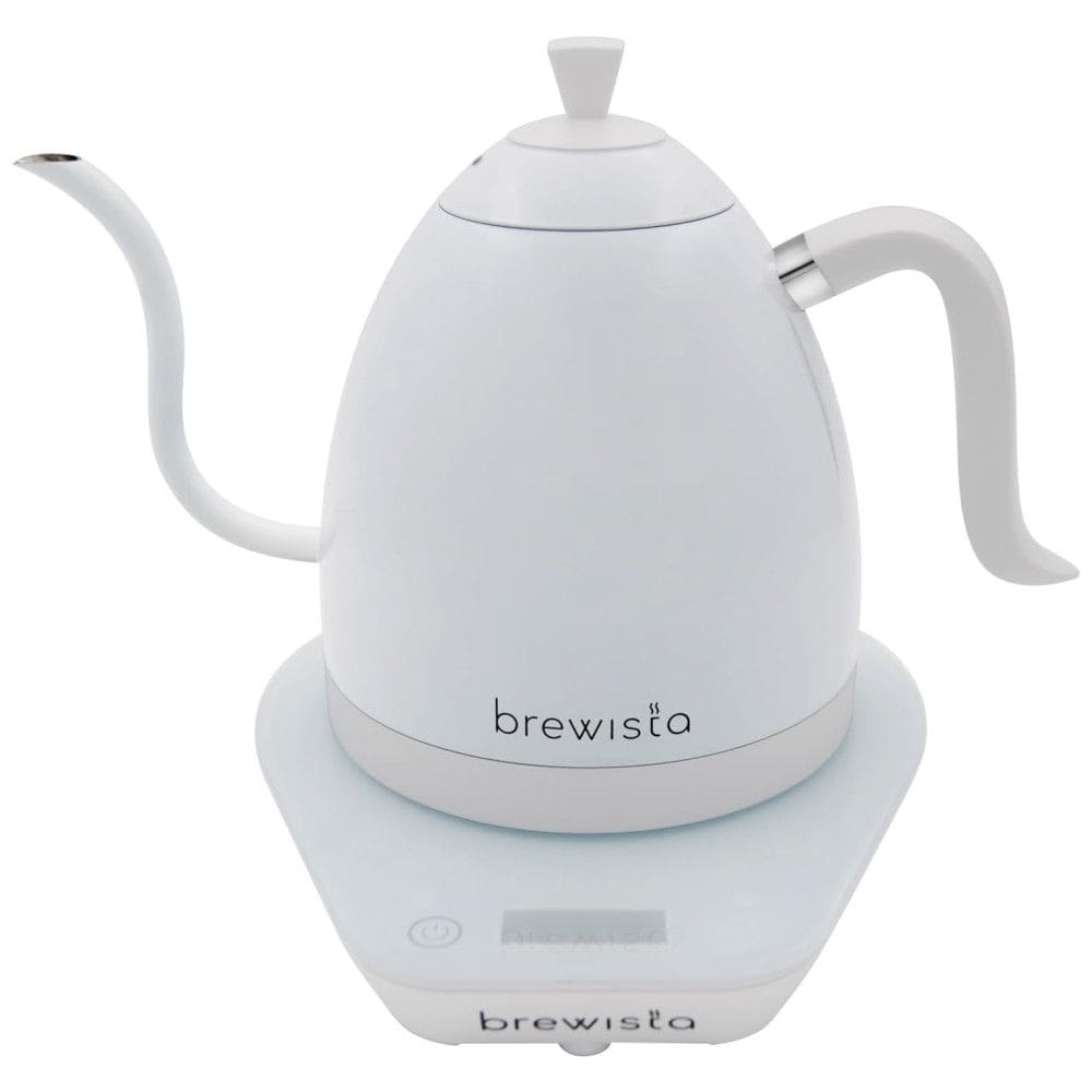 Chaleira Elétrica Capacidade 1L, Cabo Ergonômico, 1500W, Neve, 110v, BREWISTA BA10VKVDE, Branco