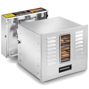 Desidratador de Alimentos, STX INTERNATIONAL STX DEH 1200W XLS, Prateado