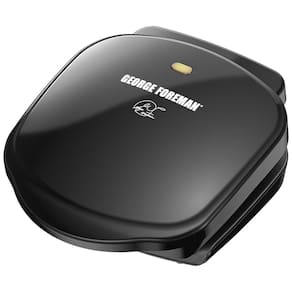 Grill, 110v, GEORGE FOREMAN GR10B, Preto