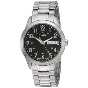 Relógio Masculino Analógico Street Sport de Quartzo com Pulseira de Aço Inoxidável, Modelo, TIMEX T2M932, Prateado