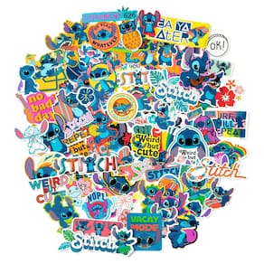 Pacote de adesivos Fashion Angels Disney Stitch com 100 adesivos
