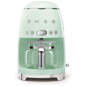 Máquina de Café Expresso 50s Retro 20 Bar Tanque de 10 Xícaras, 110v, SMEG DCF02PGUS, Verde