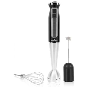 Mixer 3 em 1 com 8 Velocidades e Acessórios, 500W, 110v, SOLTRONICS 3 in 1 Hand Blender, Preto