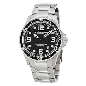 Relógio Masculino Stuhrling Regatta 593 Quartzo 45mm, Prata